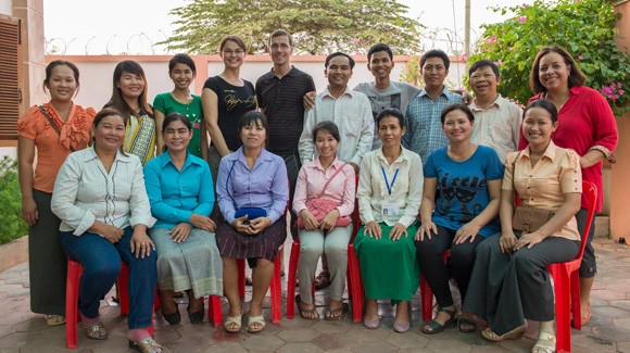 Das Team von Bridge of Hope